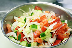 夏野菜の盛り合わせ
